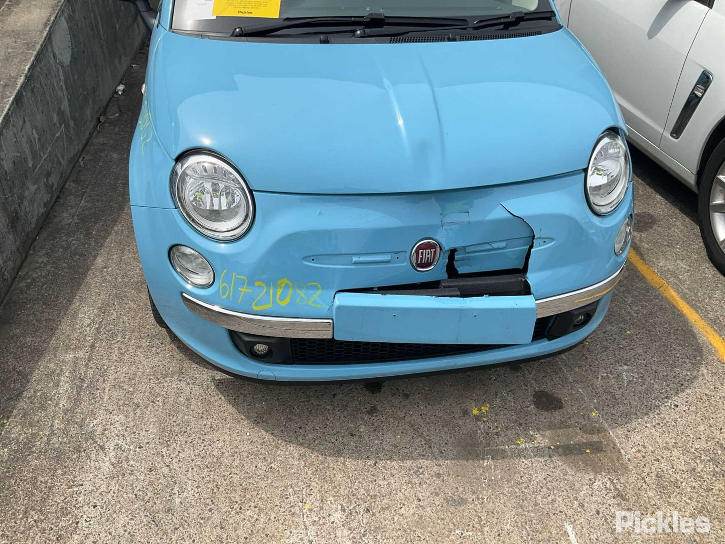 2014 FIAT 500 LH FRONT, ASSY (BELT AND STALK), 03/08- SEAT BELT STALK