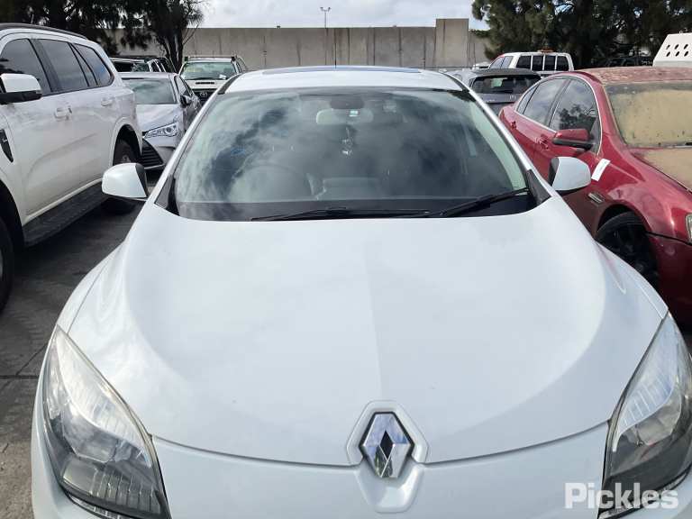 2012 RENAULT MEGANE X32/B95/X95, 5DR HATCH, SPORT EDITION, 09/10-06/13 260109518R RIGHT HEADLAMP