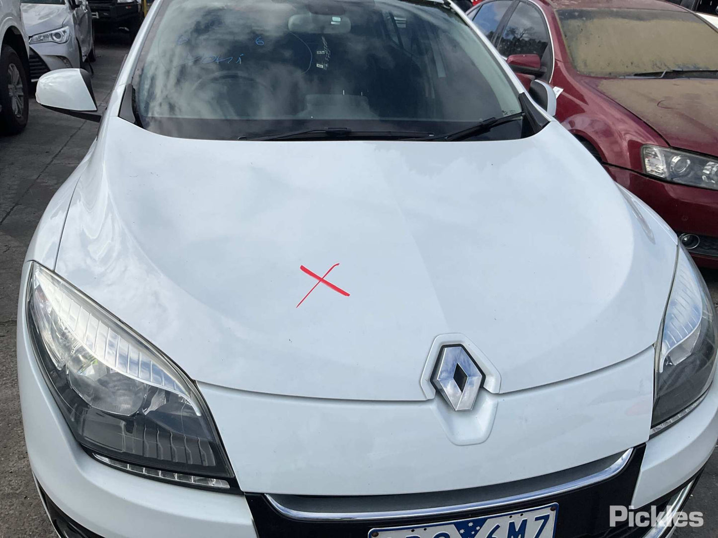 2012 RENAULT MEGANE X32/B95/X95, 5DR HATCH, SPORT EDITION, 09/10-06/13 260109518R RIGHT HEADLAMP