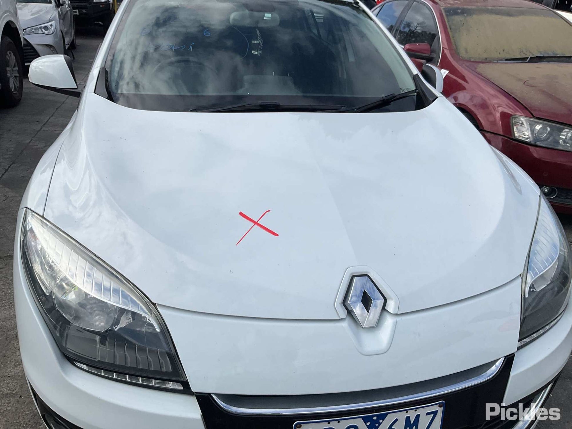 2012 RENAULT MEGANE X32/B95/X95, 5DR HATCH, SPORT EDITION, 09/10-06/13 260109518R RIGHT HEADLAMP