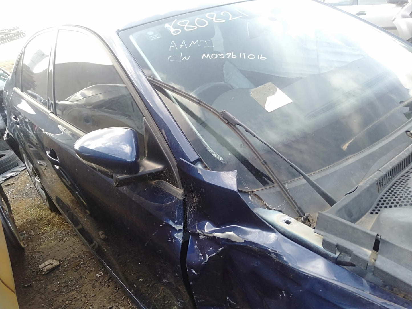 2013 VOLKSWAGEN JETTA 1B, HALOGEN, 02/11-12/17 5C8941005 LEFT HEADLAMP