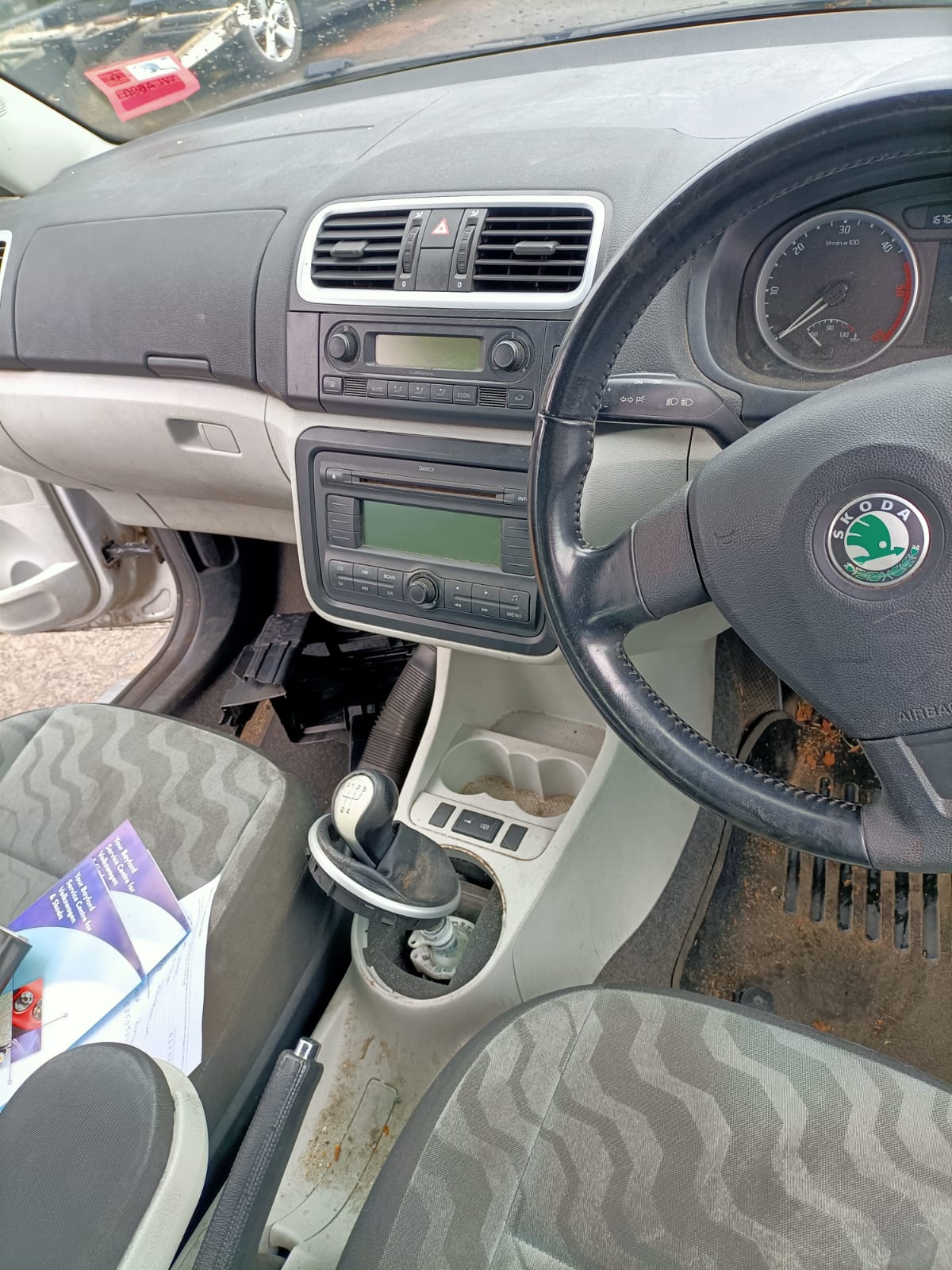 2008 SKODA ROOMSTER MANUAL T/M, FWD, DIESEL, 1.9, TURBO, 5J, JXZ CODE, 10/07-08/09  TRANS GEARBOX