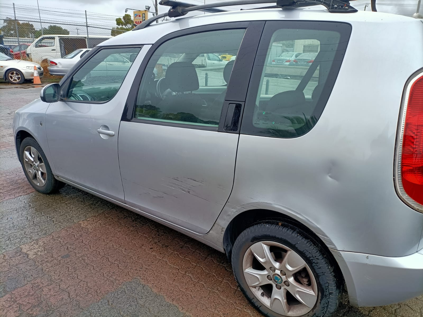 2008 SKODA ROOMSTER MANUAL T/M, FWD, DIESEL, 1.9, TURBO, 5J, JXZ CODE, 10/07-08/09  TRANS GEARBOX