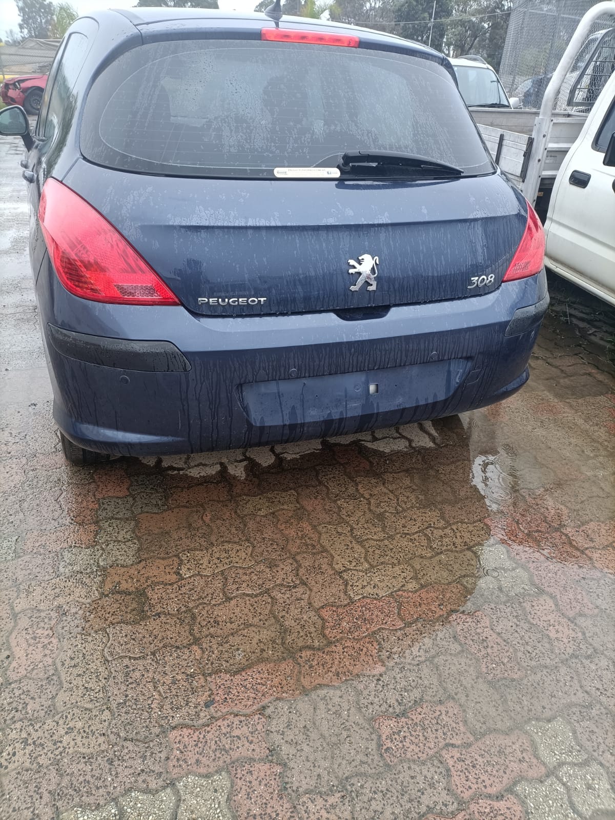 2008 PEUGEOT 308 LH FRONT, SEAT BELT ONLY, HATCH/WAGON, T7, 09/07-12/13 8975K6 SEAT BELT STALK