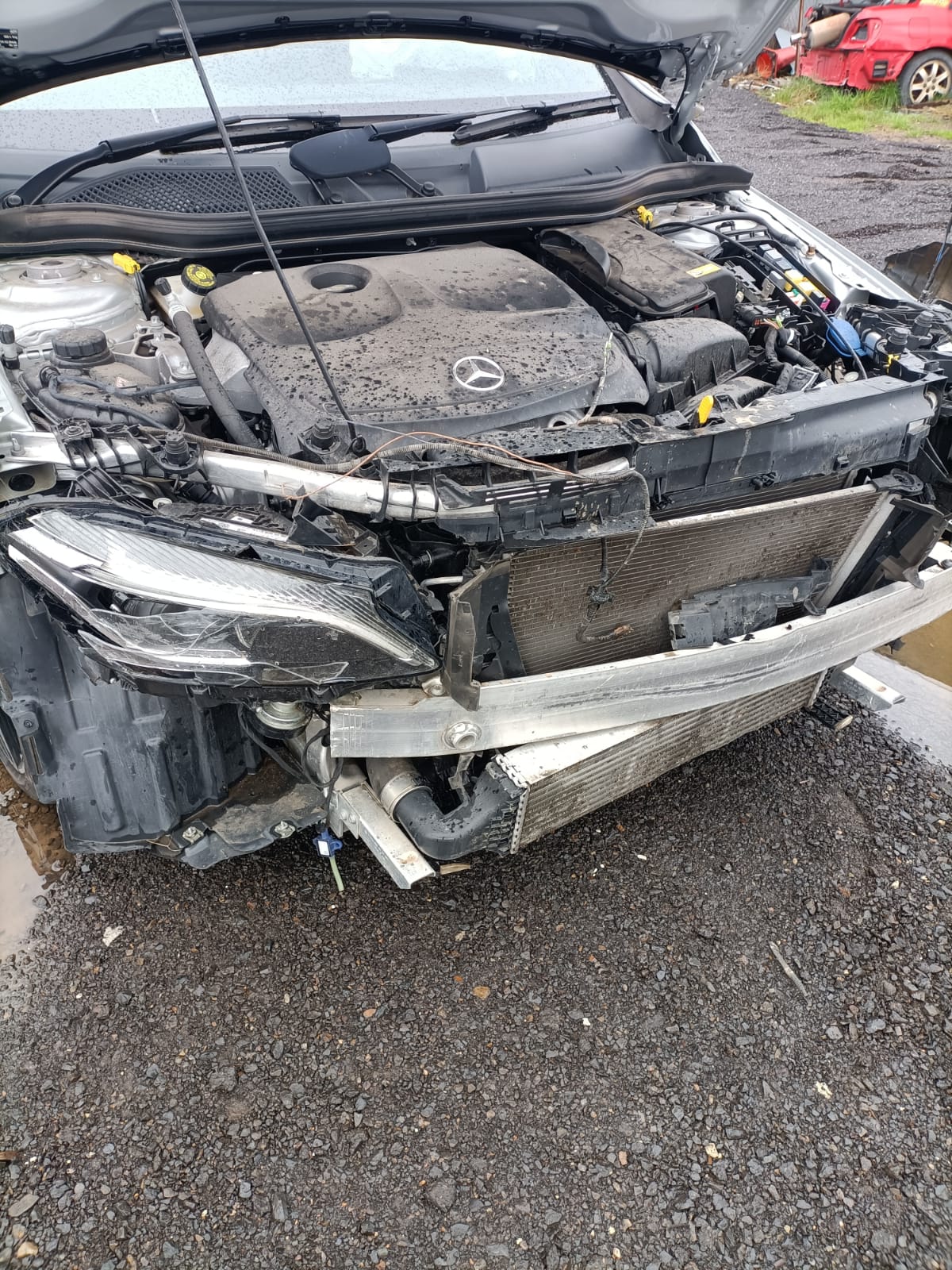 2016 MERCEDES A CLASS FRONT, 1.6, PETROL, W176, 03/13-03/18 A2463307600 LEFT DRIVESHAFT