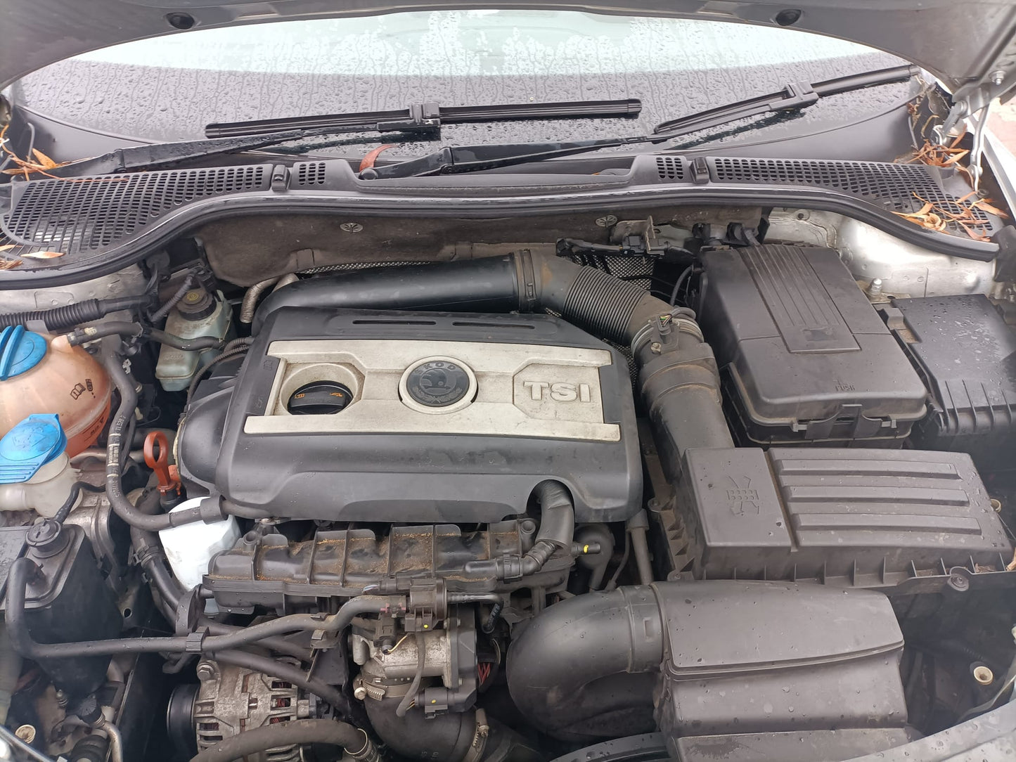 2010 SKODA OCTAVIA 1Z, ELEGANCE/SCOUT, MANUAL FOLD, W/ SURROUND LIGHT TYPE (6XD), 02/09-10/13 1Z2857508AB RIGHT DOOR MIRROR