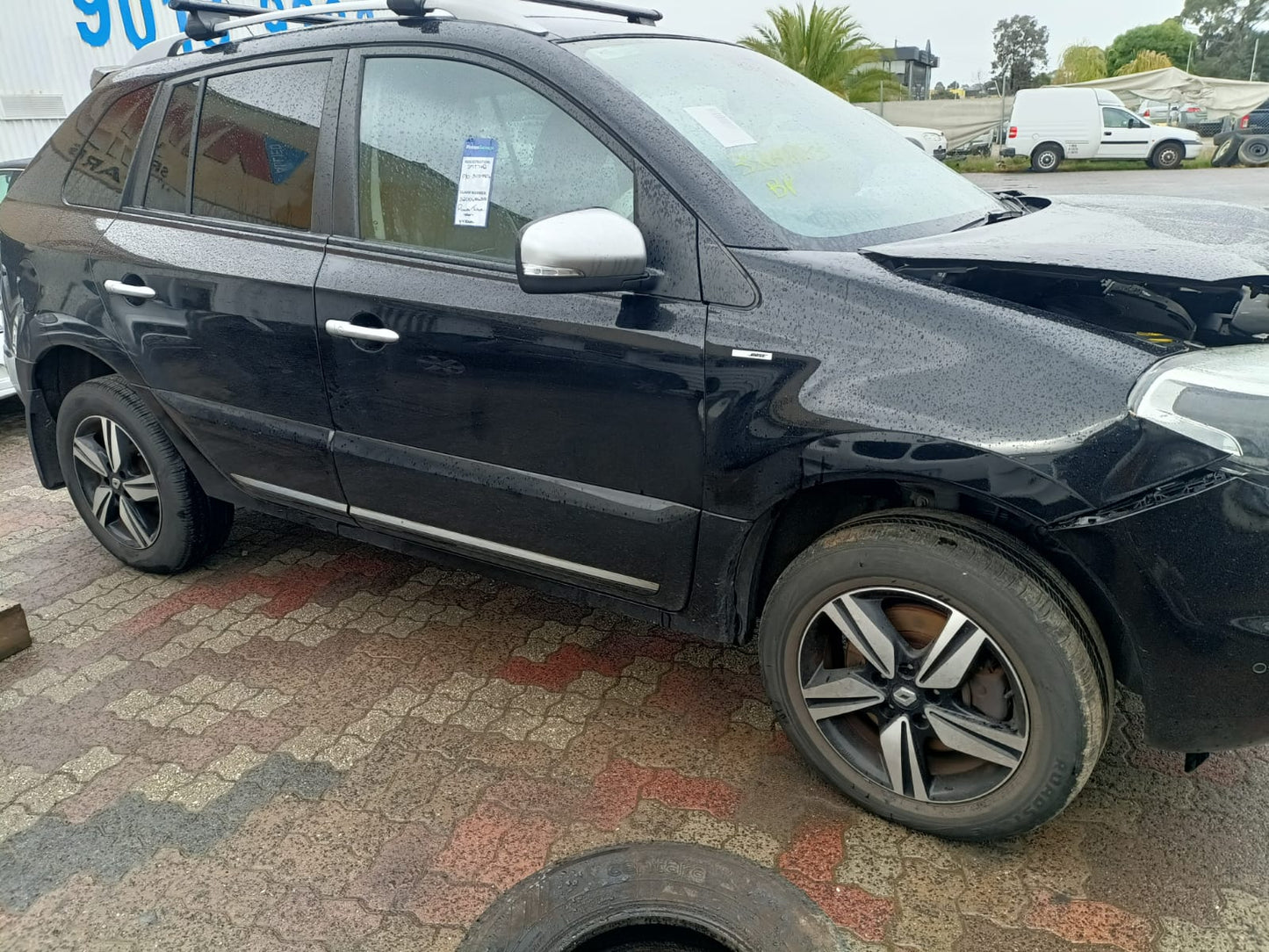 2015 RENAULT KALEOS H45, W/ PARK SENSOR TYPE, 03/13-04/16  REAR BUMPER