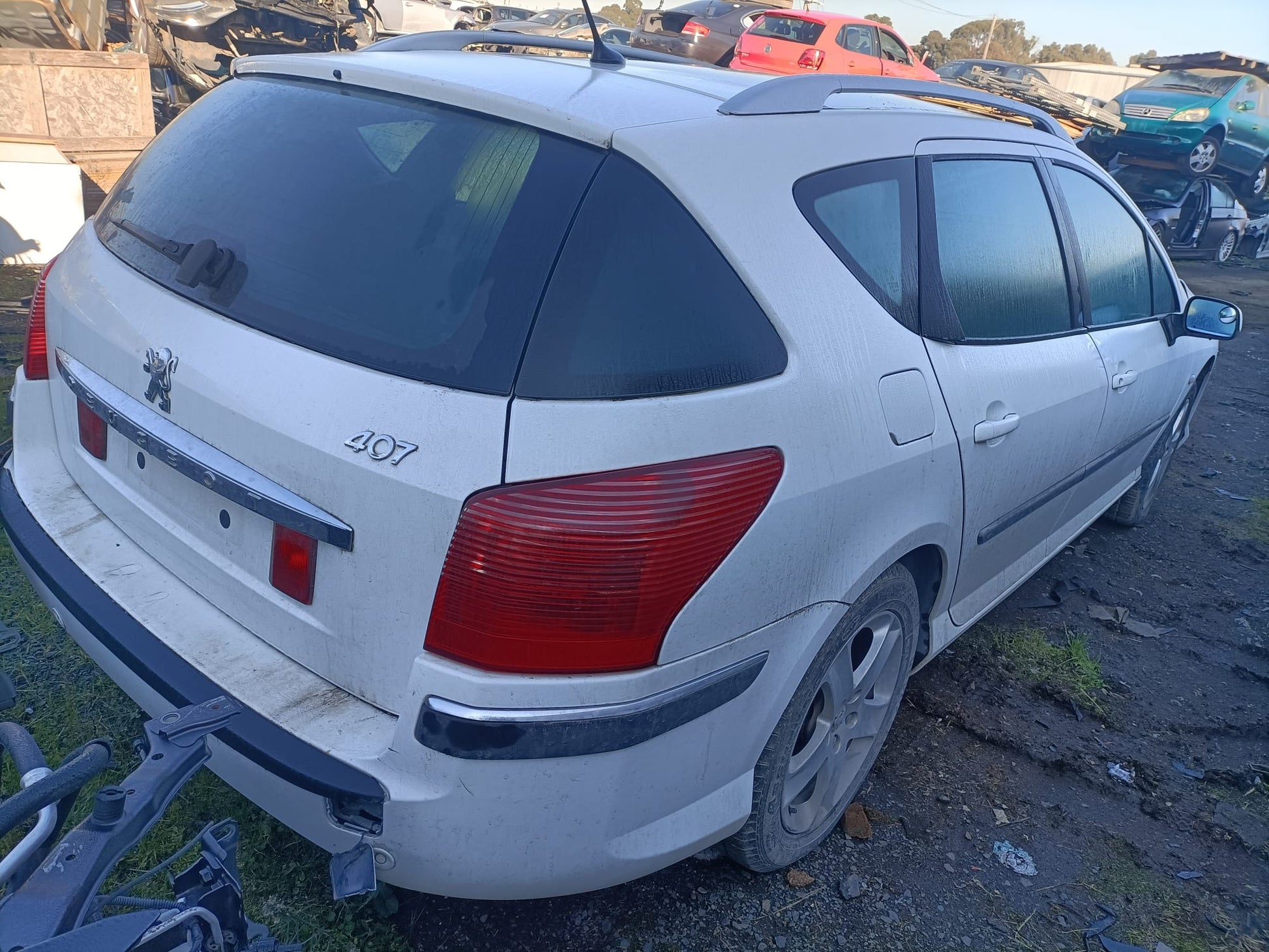 2005 PEUGEOT 407 SEDAN/WAGON, XENON TYPE, 09/04-12/11 620693 RIGHT HEADLAMP