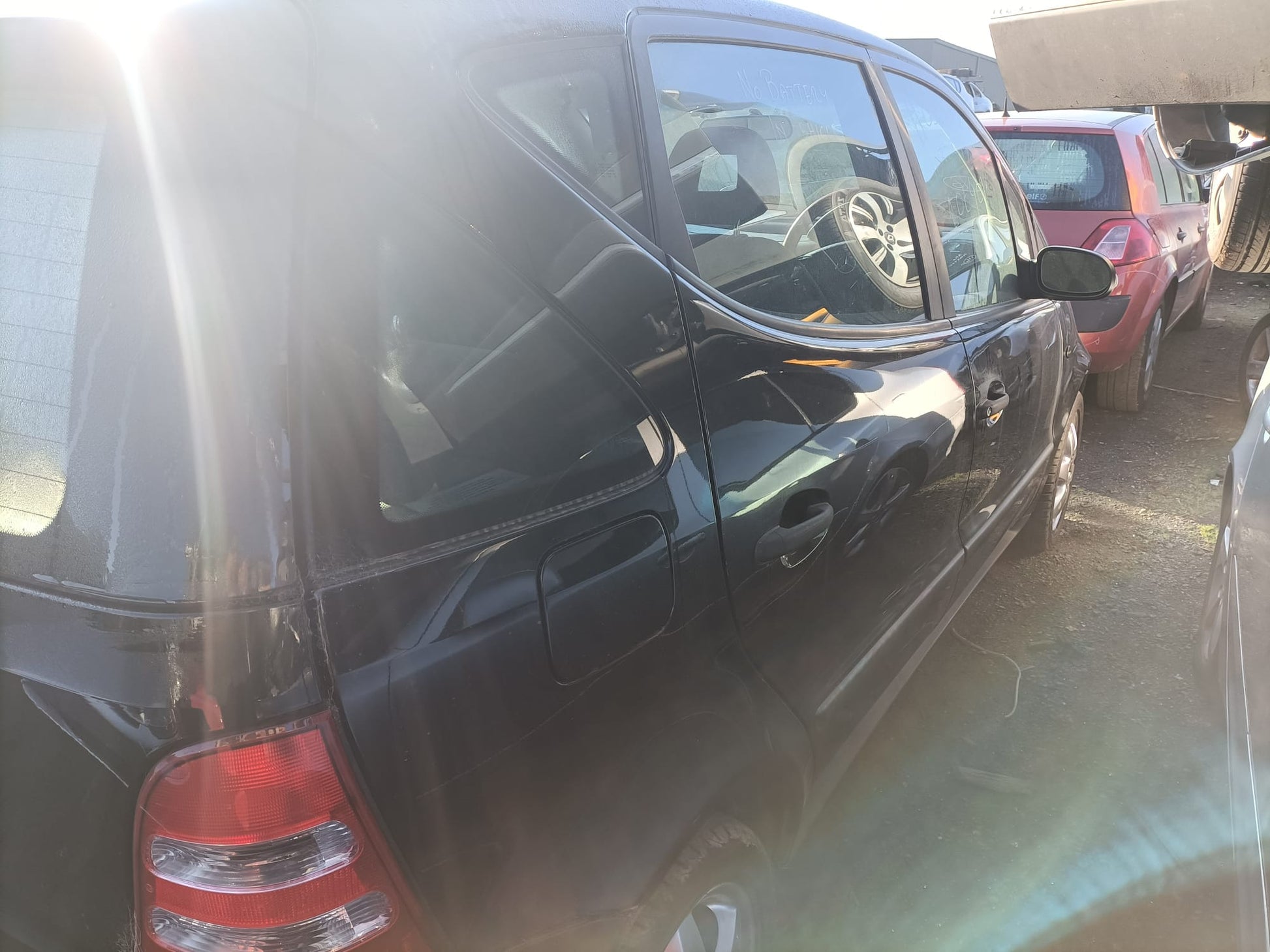 2003 MERCEDES A CLASS W168, 10/98-03/05 A1688800718 LEFT GUARD