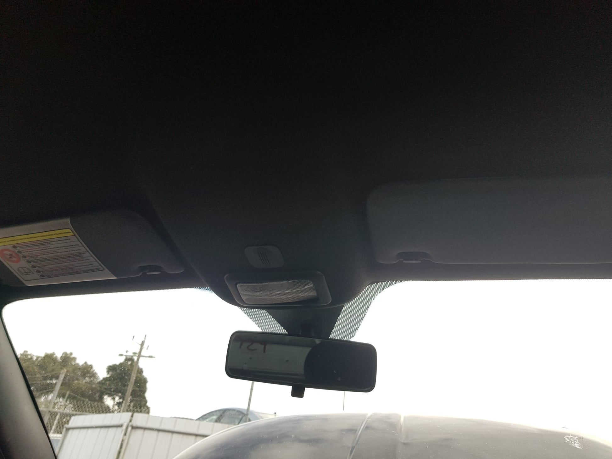 2015 FIAT 500 03/08-  INTERIOR MIRROR