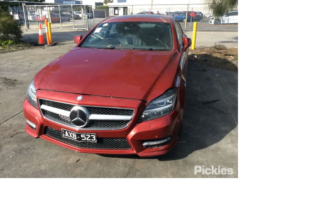 2014 MERCEDES CLS CLASS C218, SEDAN, NON AMG, 06/11-09/14 A2188800540 REAR BUMPER