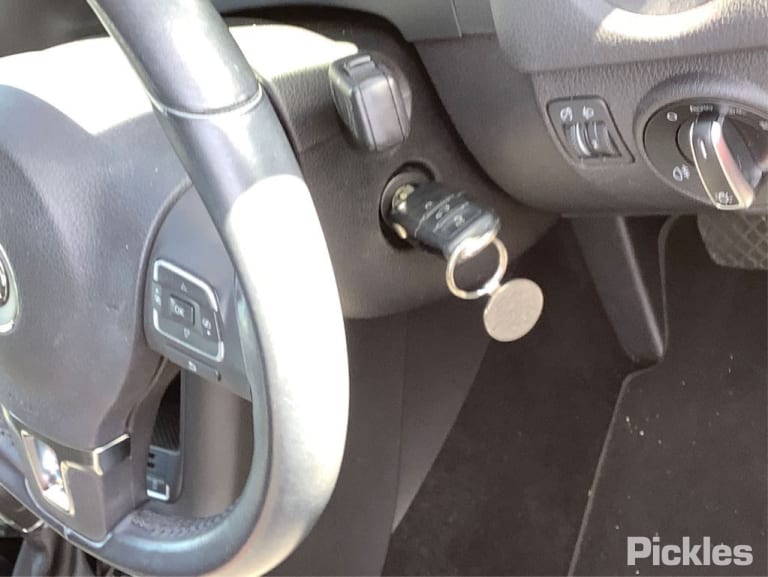 2011 VOLKSWAGEN TIGUAN STEERING WHEEL, 5N, 06/10-08/16 1T0880201AA RIGHT AIRBAG