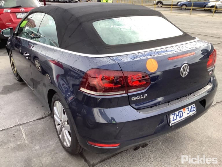 2011 VOLKSWAGEN GOLF GEN 6, CABRIO, 07/11-01/16  5K7945208B RIGHT TAILLIGHT