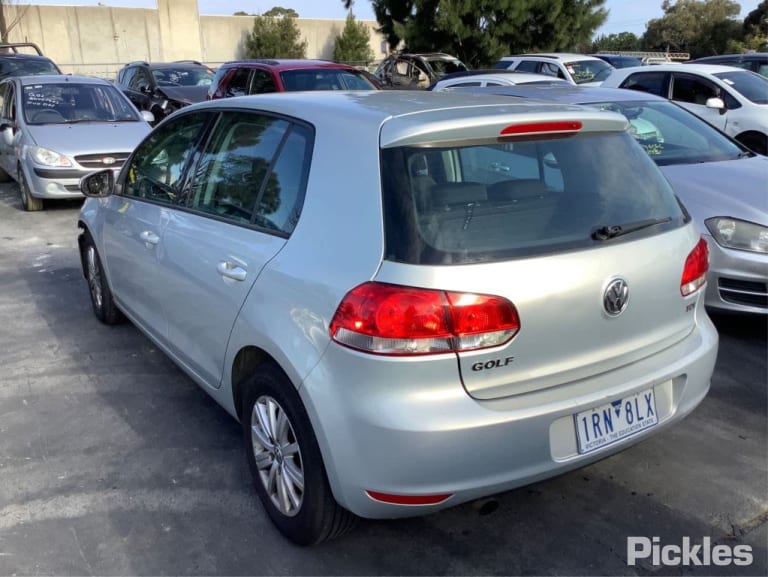 2010 VOLKSWAGEN GOLF GEN 6, NON GTi/R, HALOGEN TYPE, 12/08-03/13 5K2941006H RIGHT HEADLAMP
