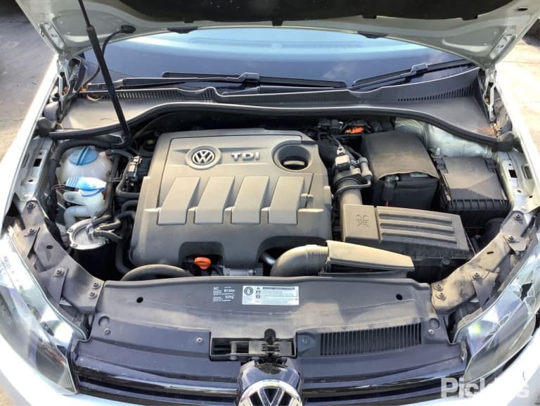 2010 VOLKSWAGEN GOLF GEN 6, NON GTi/R, HALOGEN TYPE, 12/08-03/13 5K2941006H RIGHT HEADLAMP