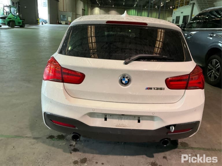 2016 BMW 1 SERIES F20, HATCH, RH REAR, ASSY (BELT AND STALK), 06/11-05/19 SEAT BELT STALK