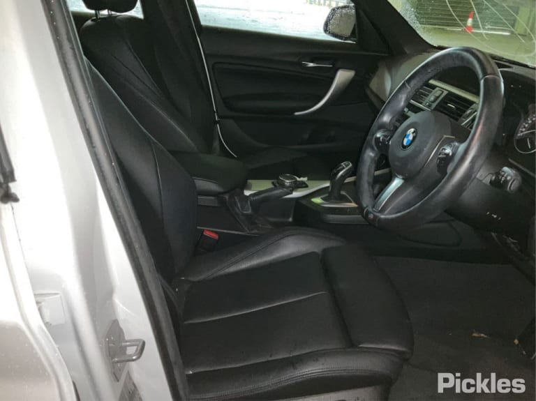 2016 BMW 1 SERIES F20, HATCH, RH REAR, ASSY (BELT AND STALK), 06/11-05/19 SEAT BELT STALK