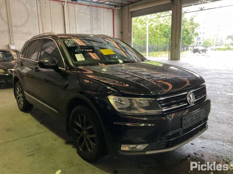 2016 VOLKSWAGEN TIGUAN 5NA, POWER FOLD, NON LANE CHANGE ASSIST & NON CAMERA TYPE, 06/16-02/21 5NC857508B RIGHT DOOR MIRROR