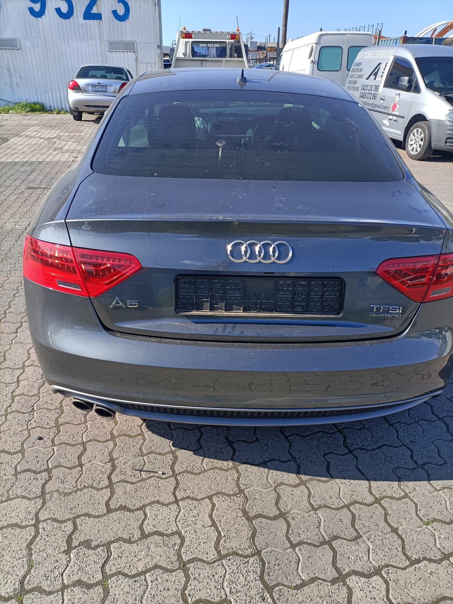 2015 AUDI A5/S5 DISPLAY UNIT, 6.5in NON SAT NAV TYPE, 8T, 10/07-11/16 8R0919604A RADIO CD DVD SAT TV