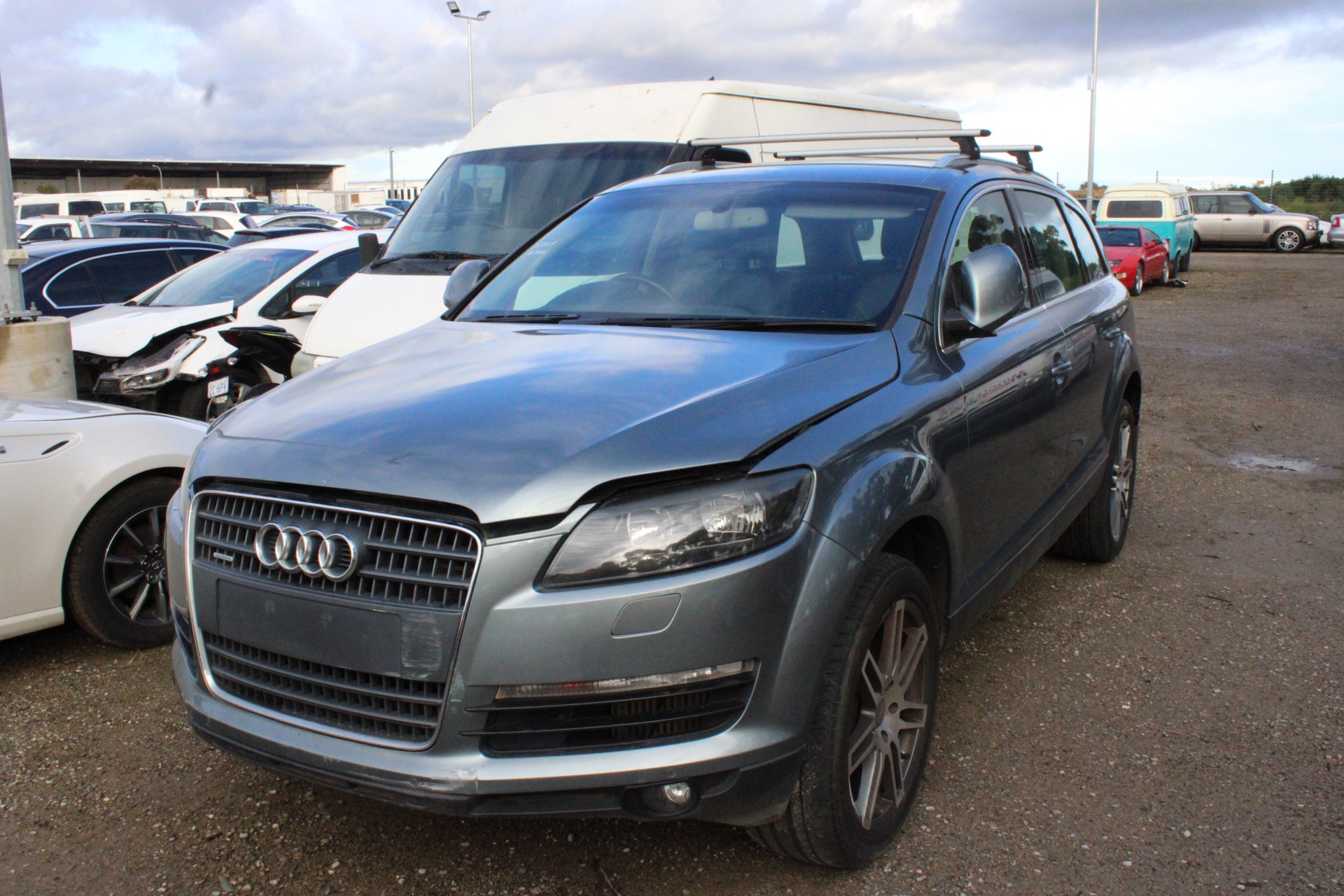 2008 AUDI Q7 RIGHT REAR DOOR LOCK, 4L, DUAL ROW (7 PIN), P/N 8K0839016, 09/06-11/09 8K0839016  DOOR BOOT GATE LOCK