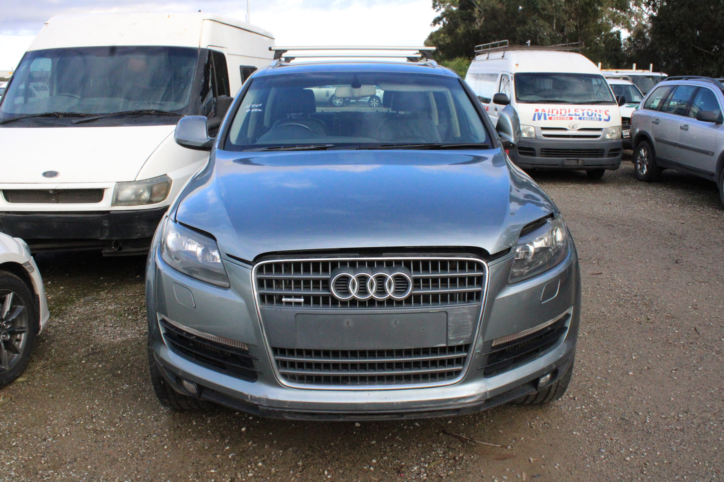 2008 AUDI Q7 RIGHT REAR DOOR LOCK, 4L, DUAL ROW (7 PIN), P/N 8K0839016, 09/06-11/09 8K0839016  DOOR BOOT GATE LOCK