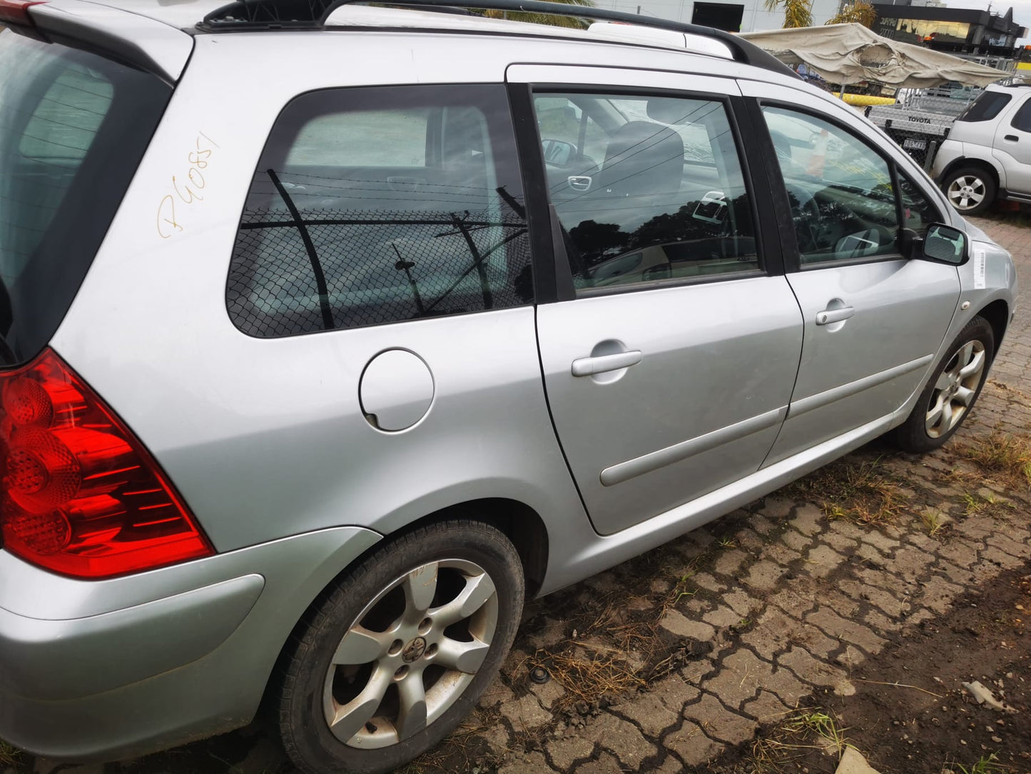 2007 PEUGEOT 307 T6, HATCH/WAGON/CABRIO, 10/05-12/09 7841T2 RIGHT GUARD