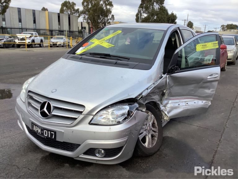 2008 MERCEDES B CLASS W245, RH SIDE, 11/05-06/11 RH-A1698100410 SUNVISOR