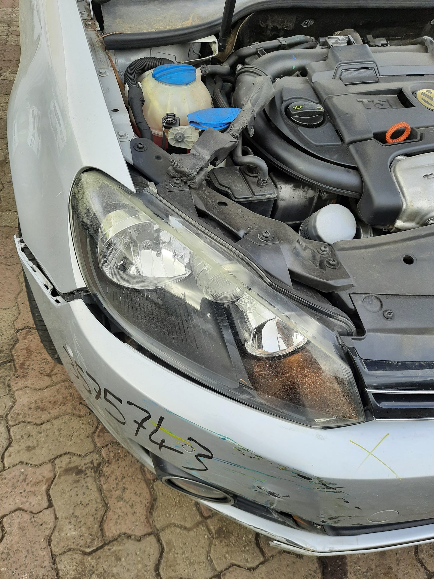 2010 VOLKSWAGEN GOLF ENGINE ECU, 1.4, PETROL, CAVD CODE, ECU ONLY, GEN 6, 10/08-01/16 ECU