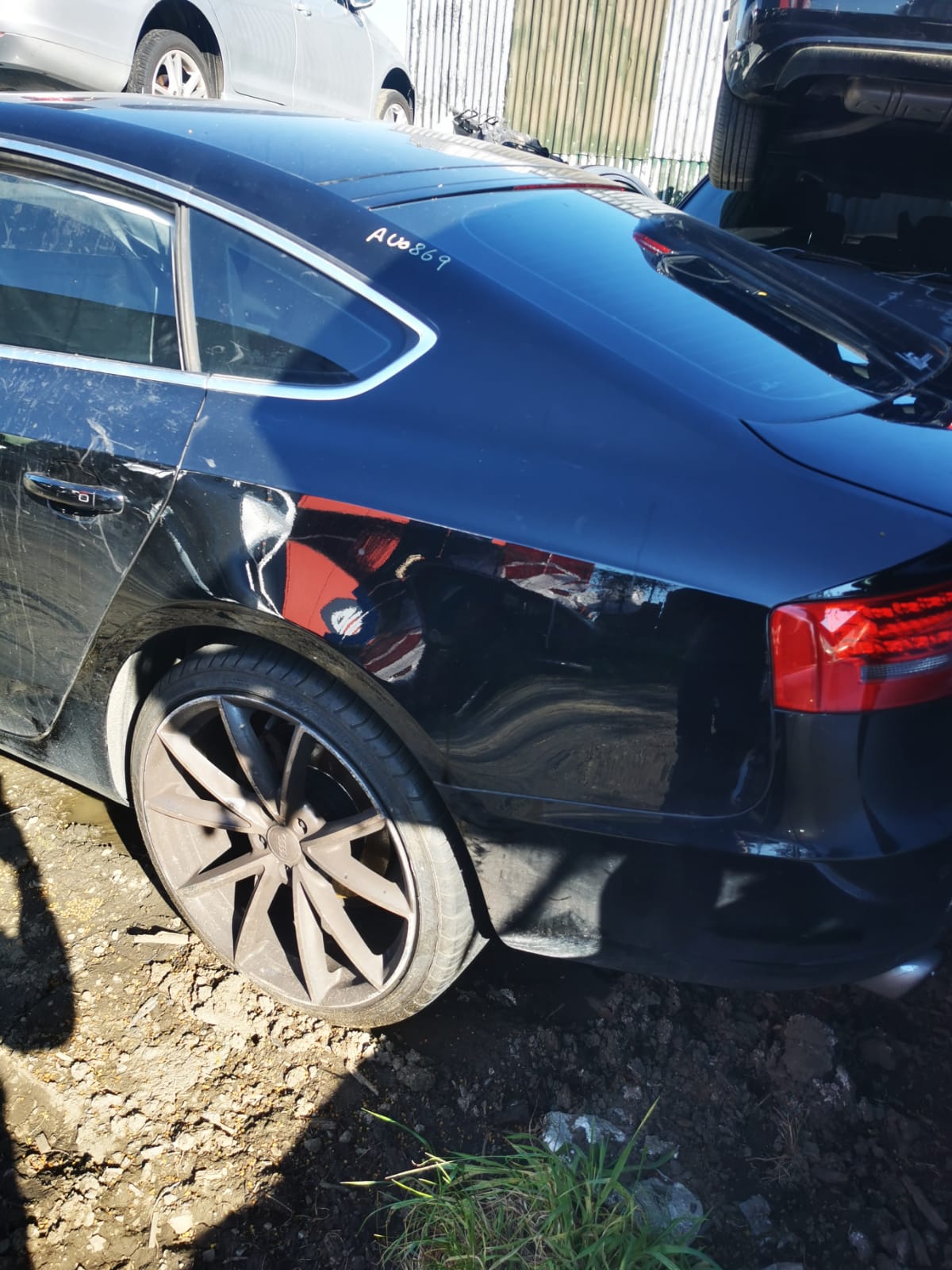 2010 AUDI A5/S5 8T, A5, HATCH, MANUAL FOLD, NON HEATED, W/ LANE CHANGE ASSIST TYPE (6XC/7Y1), 10/09-11/16 8T8857409J LEFT DOOR MIRROR