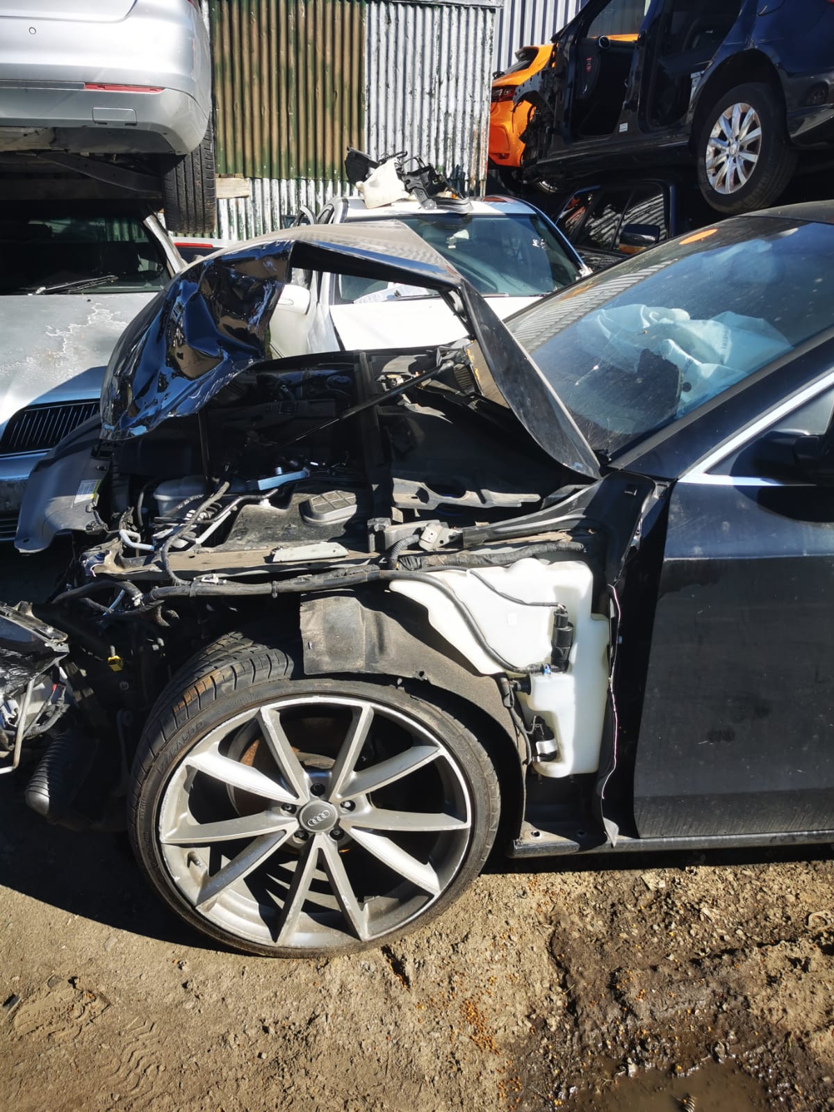 2010 AUDI A5/S5 8T, A5, HATCH, MANUAL FOLD, NON HEATED, W/ LANE CHANGE ASSIST TYPE (6XC/7Y1), 10/09-11/16 8T8857409J LEFT DOOR MIRROR