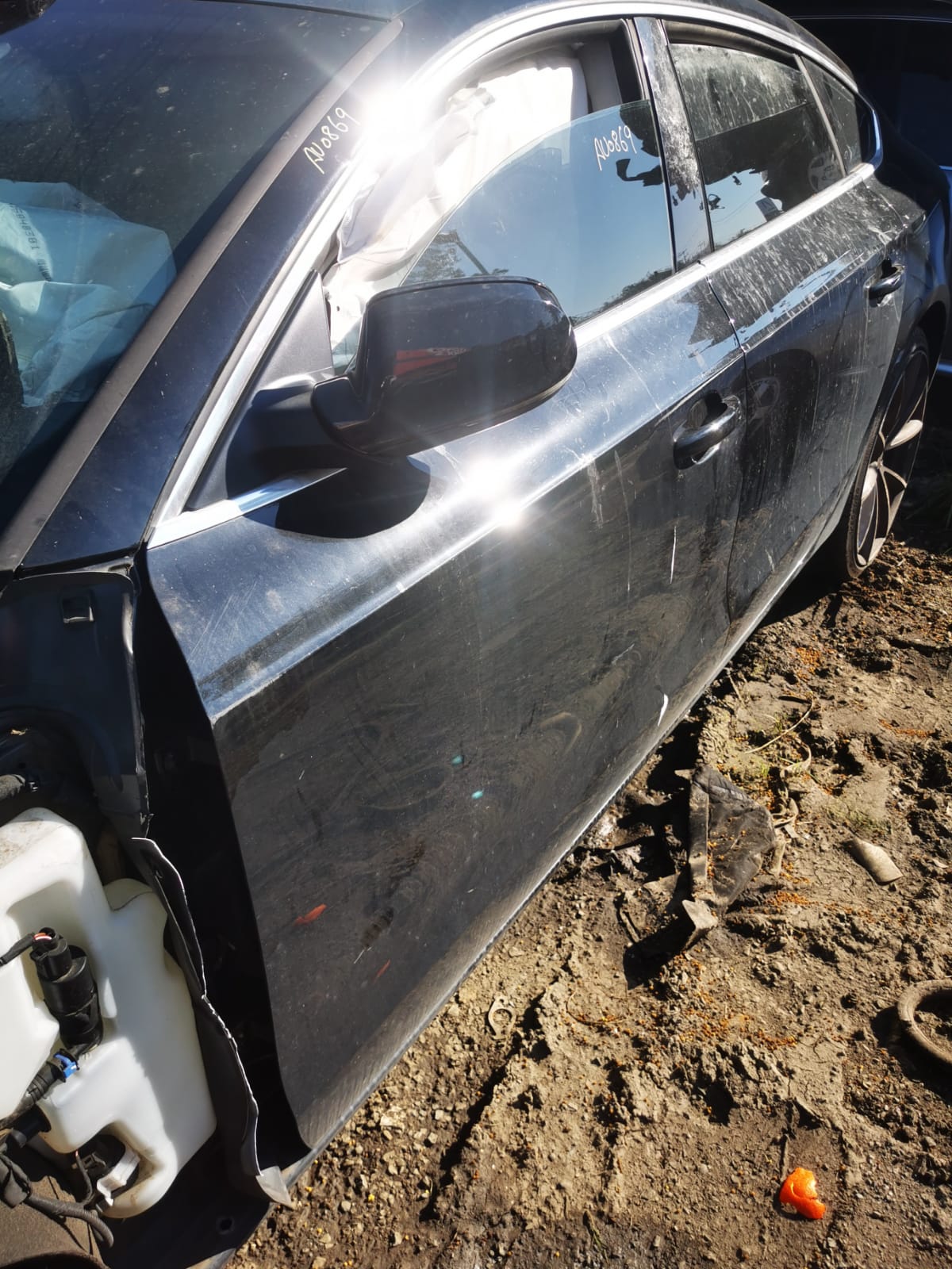 2010 AUDI A5/S5 8T, A5, HATCH, MANUAL FOLD, NON HEATED, W/ LANE CHANGE ASSIST TYPE (6XC/7Y1), 10/09-11/16 8T8857409J LEFT DOOR MIRROR