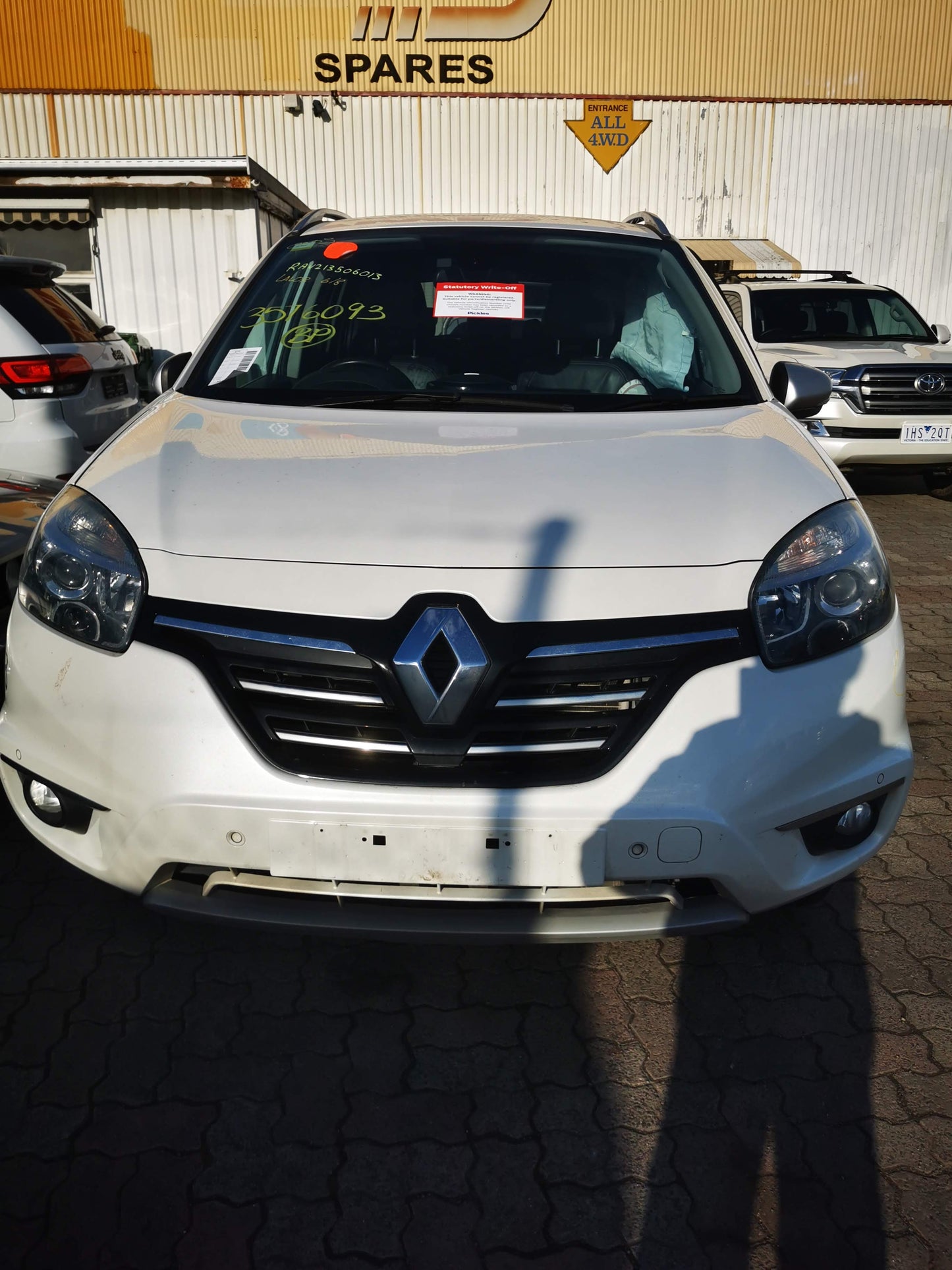 2014 RENAULT KALEOS PETROL, 2.5, H45, 09/08-04/16 10102JY00B ENGINE