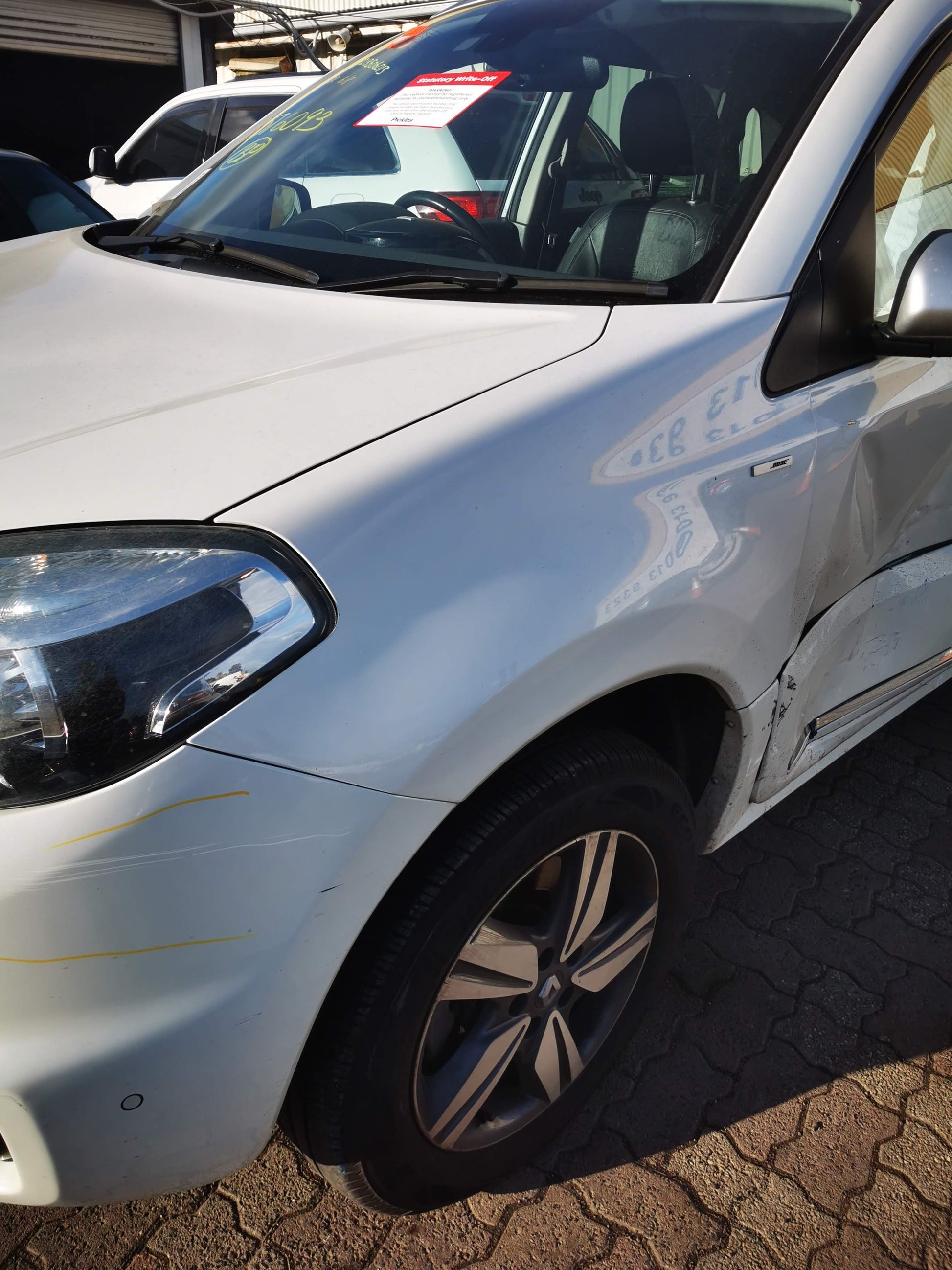 2014 RENAULT KALEOS H45, 09/08-04/16 651000024R BONNET