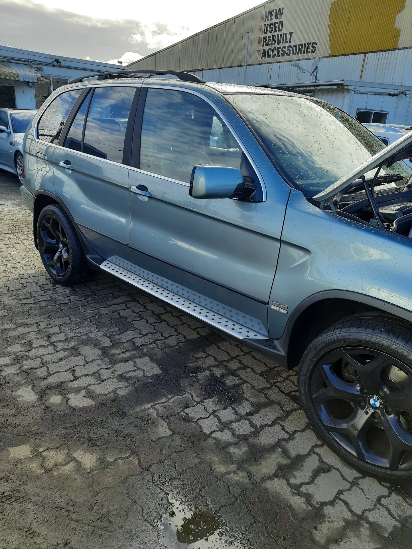 2001 BMW X5 SIDE CURTAIN-FRONT, E53, 11/00-12/06  LEFT AIRBAG