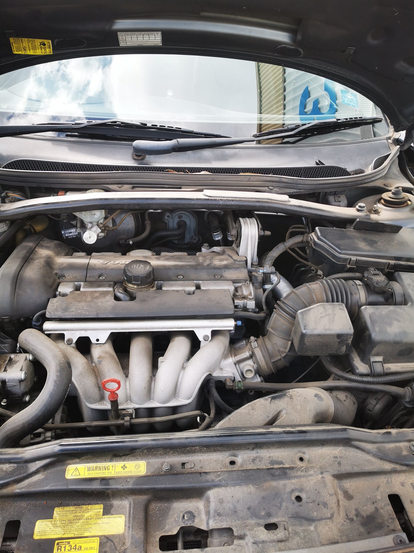 2003 VOLVO S70/V70/C70 V70 (YV1SW), HALOGEN TYPE, VIN -459115, 03/00-12/07 8693571 LEFT HEADLAMP