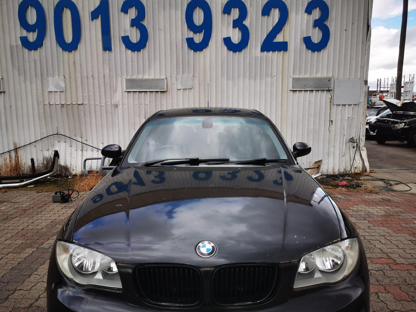 2004 BMW 1 SERIES E87, HATCH, STANDARD TYPE, 10/04-04/05 31316768915 LEFT FRONT STRUT