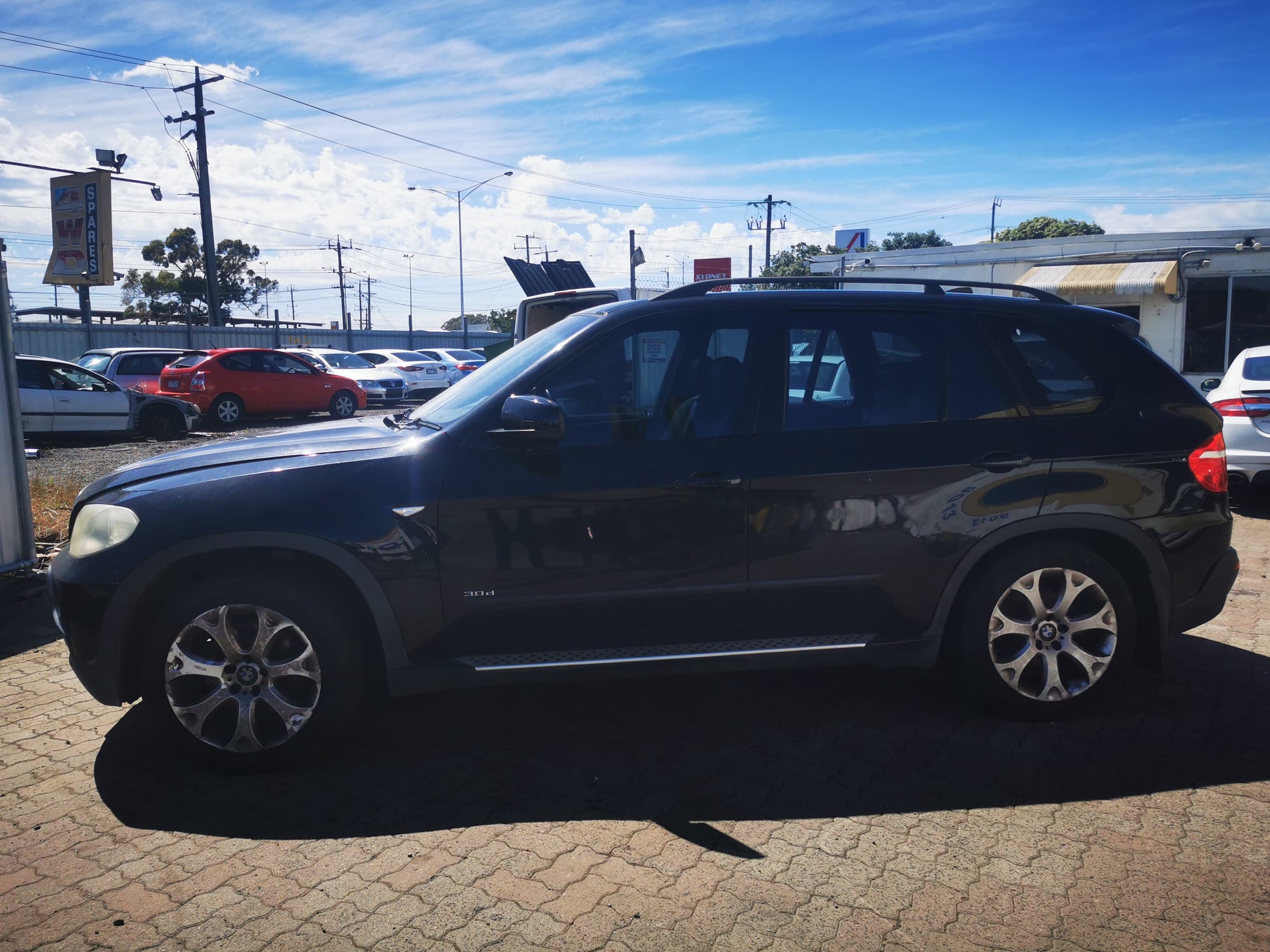 2008 BMW X5 E70, 03/07-08/13 41527261482 RIGHT REAR DOOR SLIDING