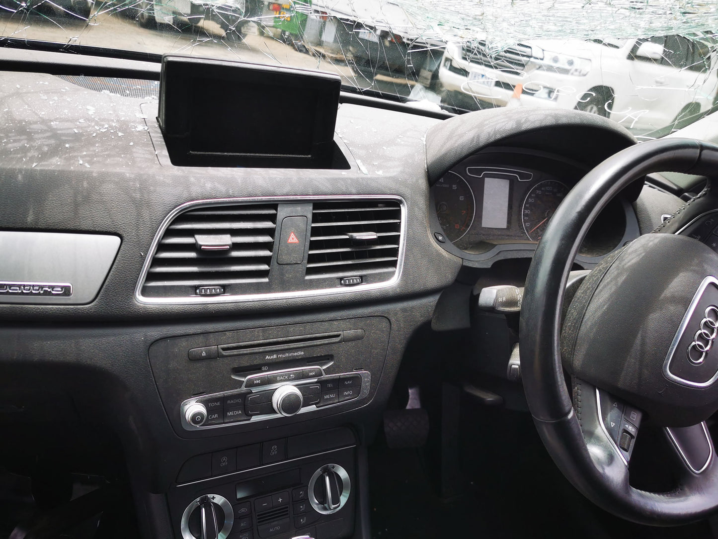 2012 AUDI Q3 ENGINE ECU, 2.0, PETROL, CCZC CODE, P/N 8U0907115K, ECU ONLY, 8U, 03/12-12/18 8U0907115K ECU