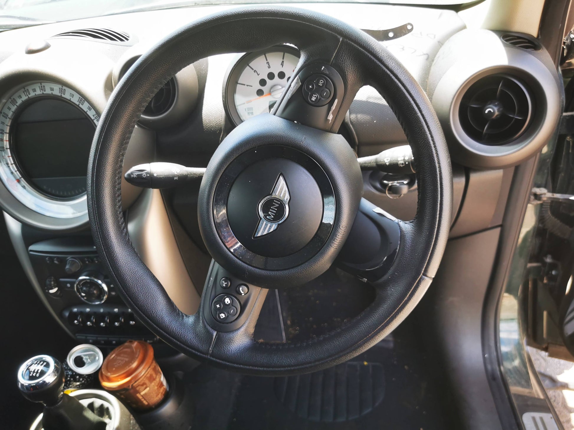 2012 MINI COOPER R60 COUNTRYMAN, HALOGEN, WHITE TURN INDICATOR TYPE, 01/11-09/16 63129801031 LEFT HEADLAMP
