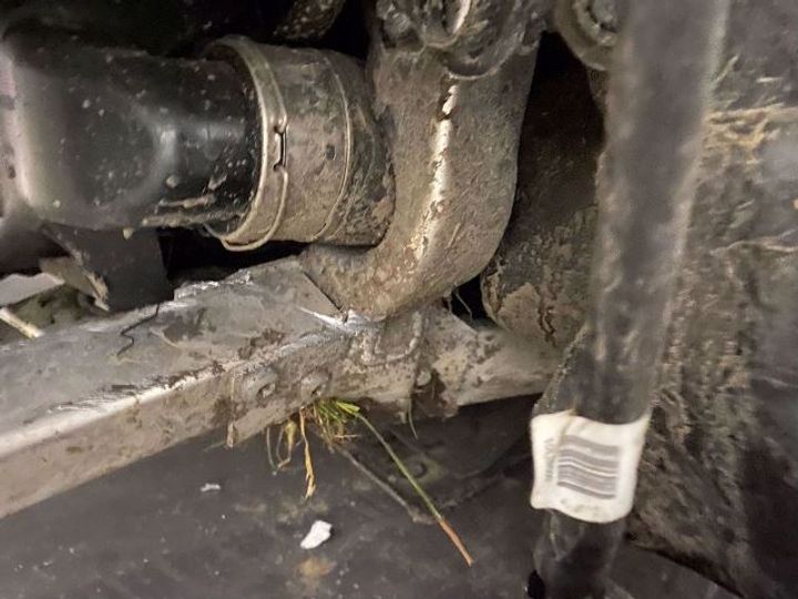 2015 MERCEDES CLA CLASS STEERING WHEEL, C117/X117, COUPE/WAGON, 10/13-01/19 A0008601000 RIGHT AIRBAG