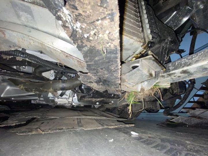 2015 MERCEDES CLA CLASS STEERING WHEEL, C117/X117, COUPE/WAGON, 10/13-01/19 A0008601000 RIGHT AIRBAG