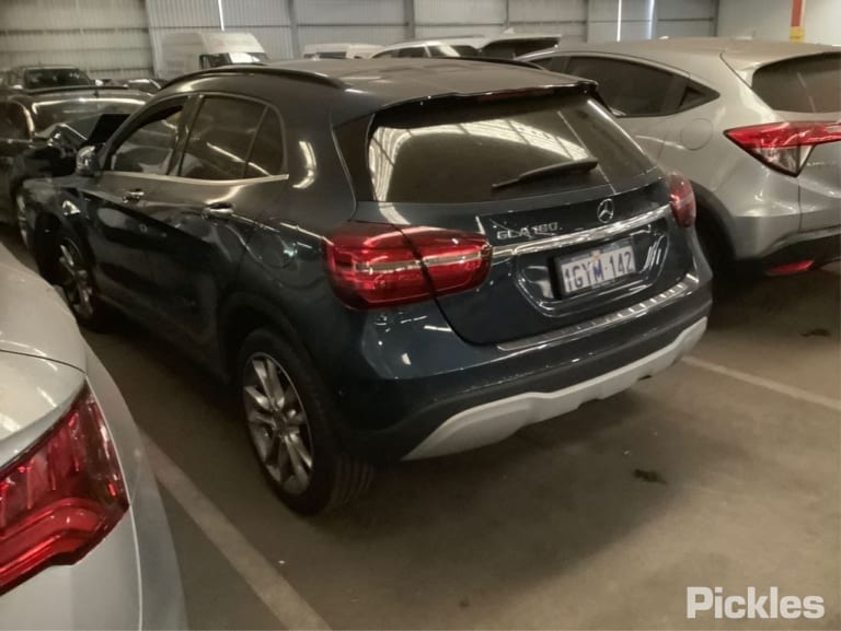 2019 MERCEDES GLA CLASS X156, 04/14-01/20 A1767304300 LEFT REAR DOOR WINDOW