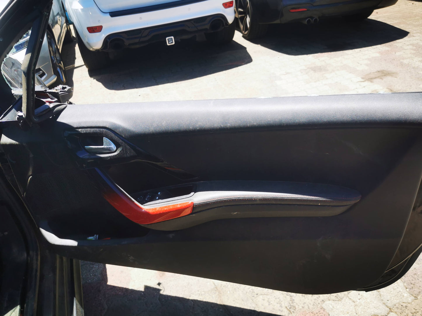 2013 PEUGEOT 208 A9, 10/12-10/15 9672628280 LEFT TAILLIGHT