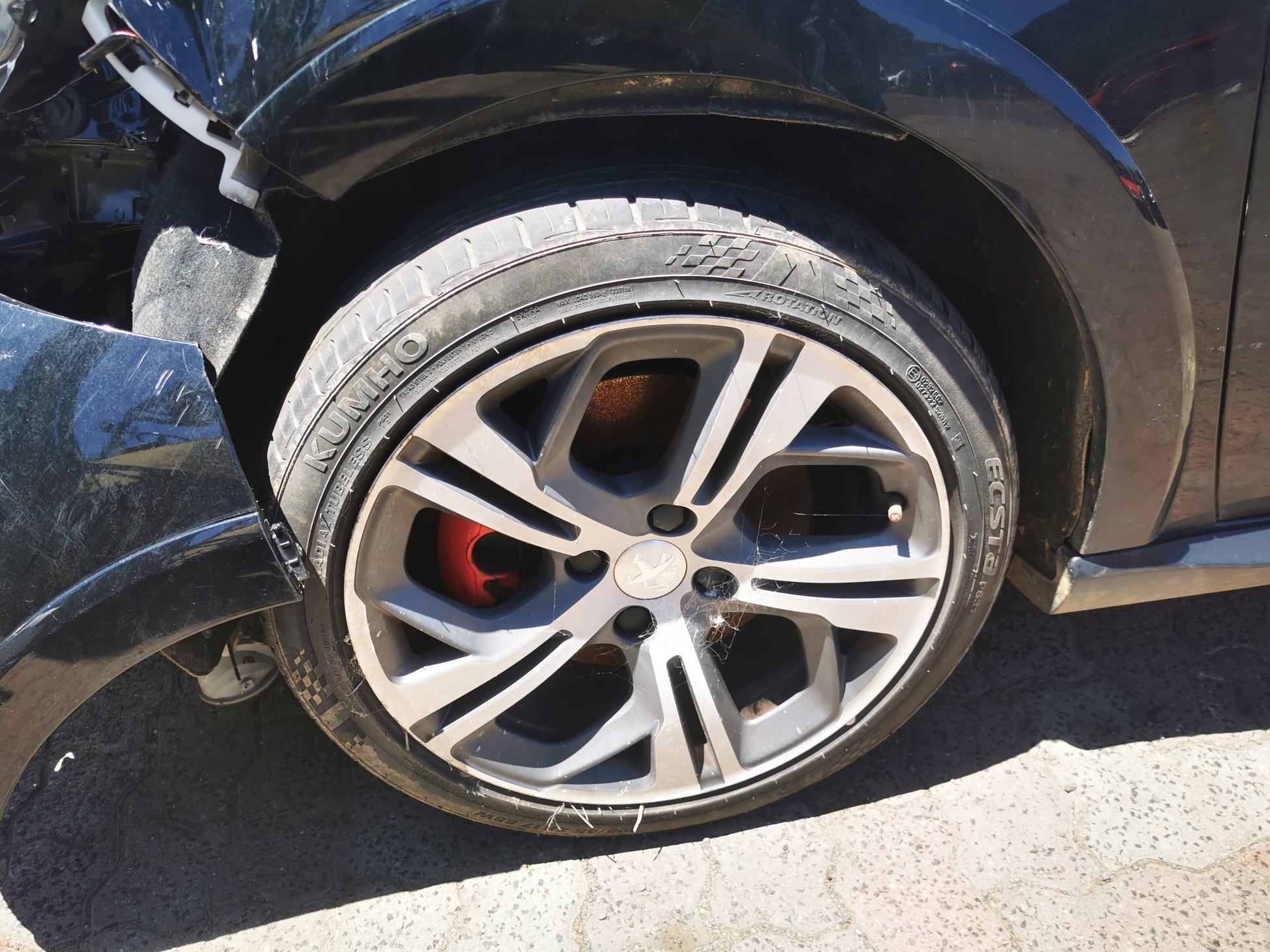 Wrecking 2013 PEUGEOT 208 for Used Parts PG0922