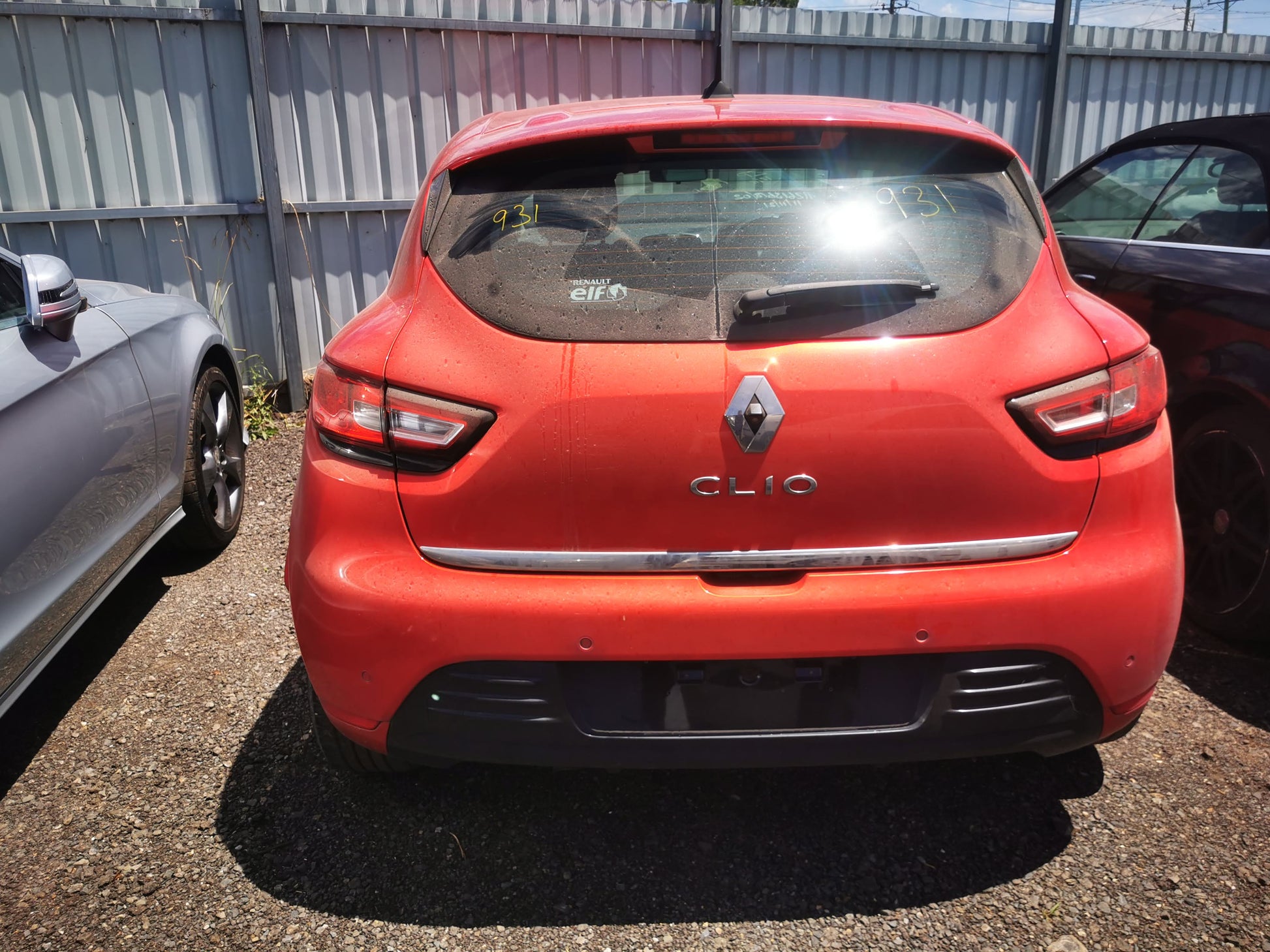 2014 RENAULT CLIO X98, IN BODY, LED TYPE, 09/13-10/19 265554091R LEFT TAILLIGHT