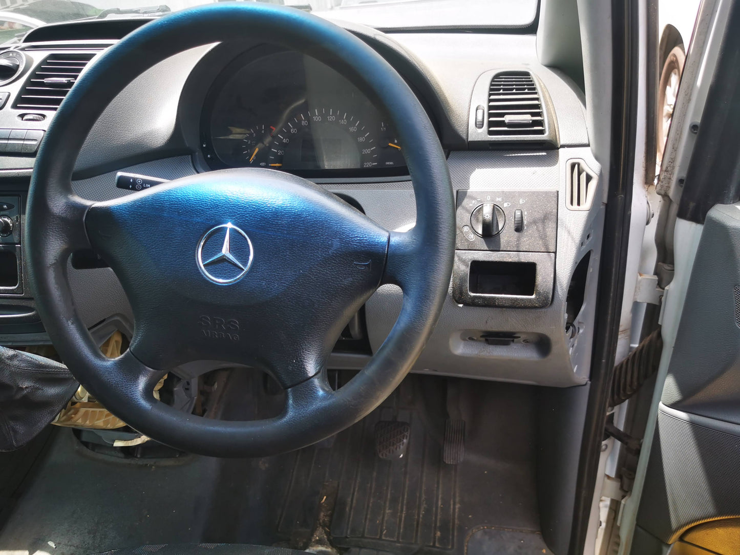 2006 MERCEDES VITO MODULE, 639, 05/04-01/11 A9064460542 AIRBAG MODULE SENSOR