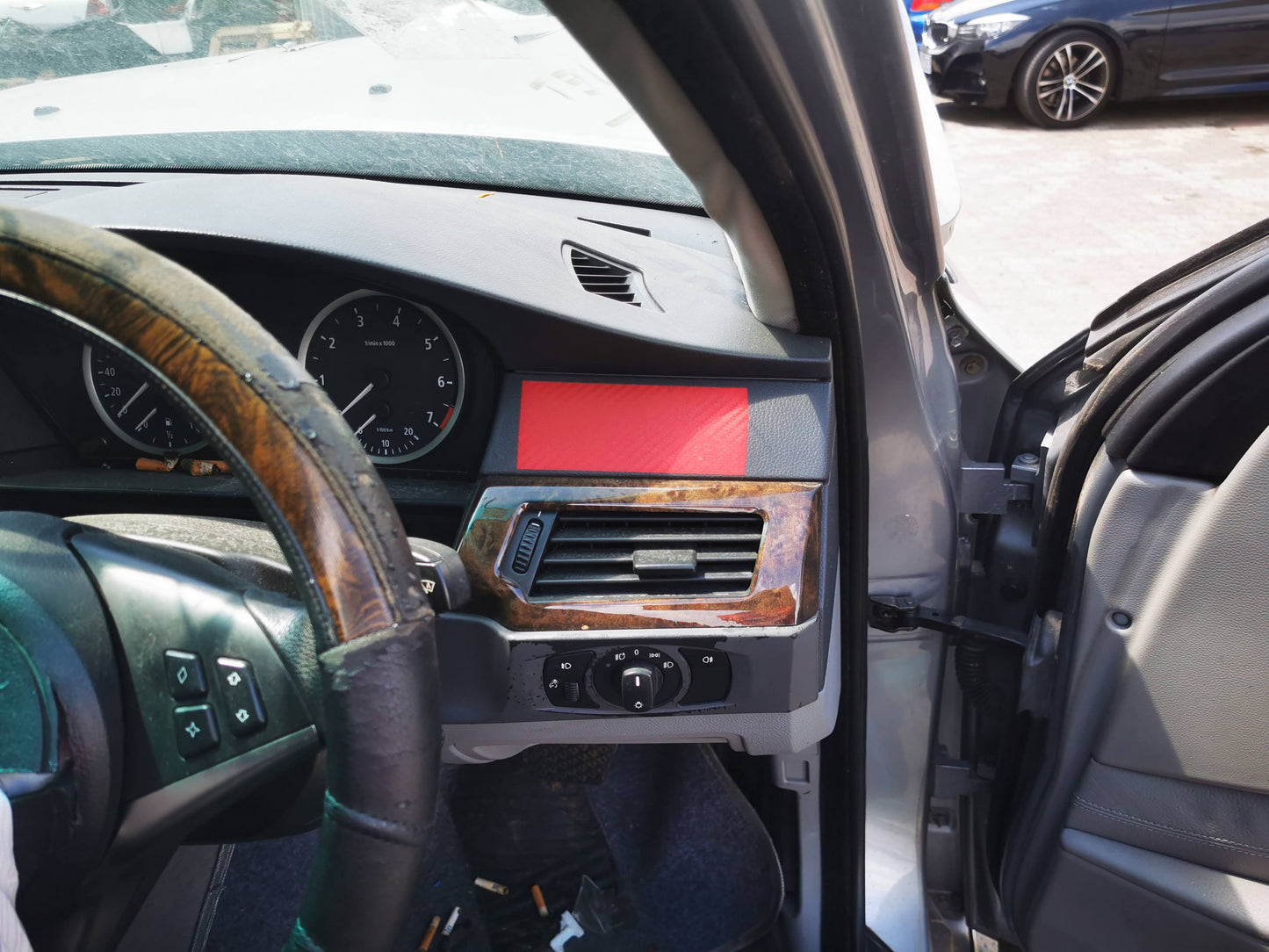 2004 BMW 5 SERIES WIPER SWITCH, E60, SEDAN, 10/03-04/10 61316924106 COMBINATION SWITCH