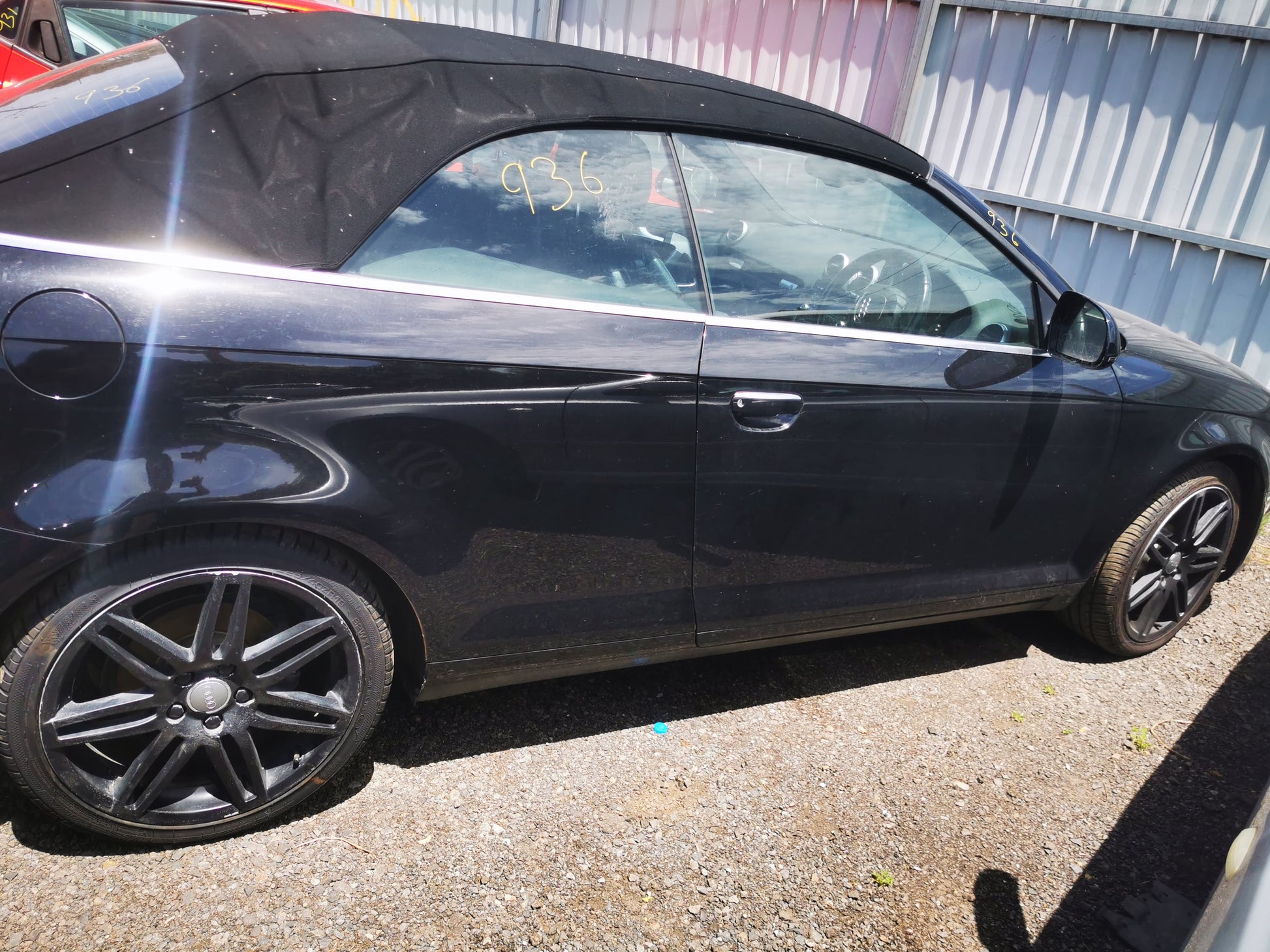 2010 AUDI A3 A3, 8P, CABRIO, NON FOLDING TYPE, 07/08-04/10 8P7858532E RIGHT DOOR MIRROR