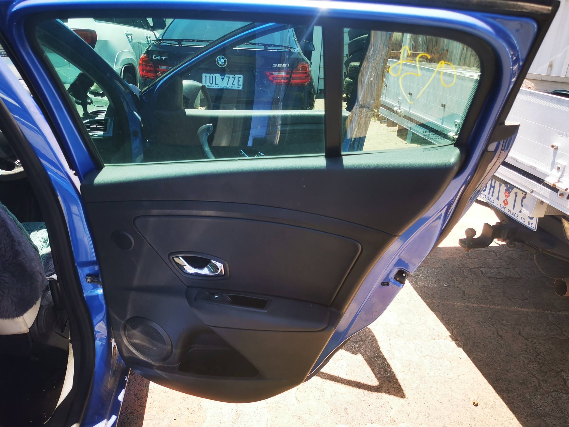 2013 RENAULT MEGANE RH FRONT (MASTER SWITCH), X32/B95/K95, 5DR HATCH/WAGON, P/N 809610006R, (FOLDING MIRROR - 1 PLUG TYP 809610006R PWR DR WIND SWITCH