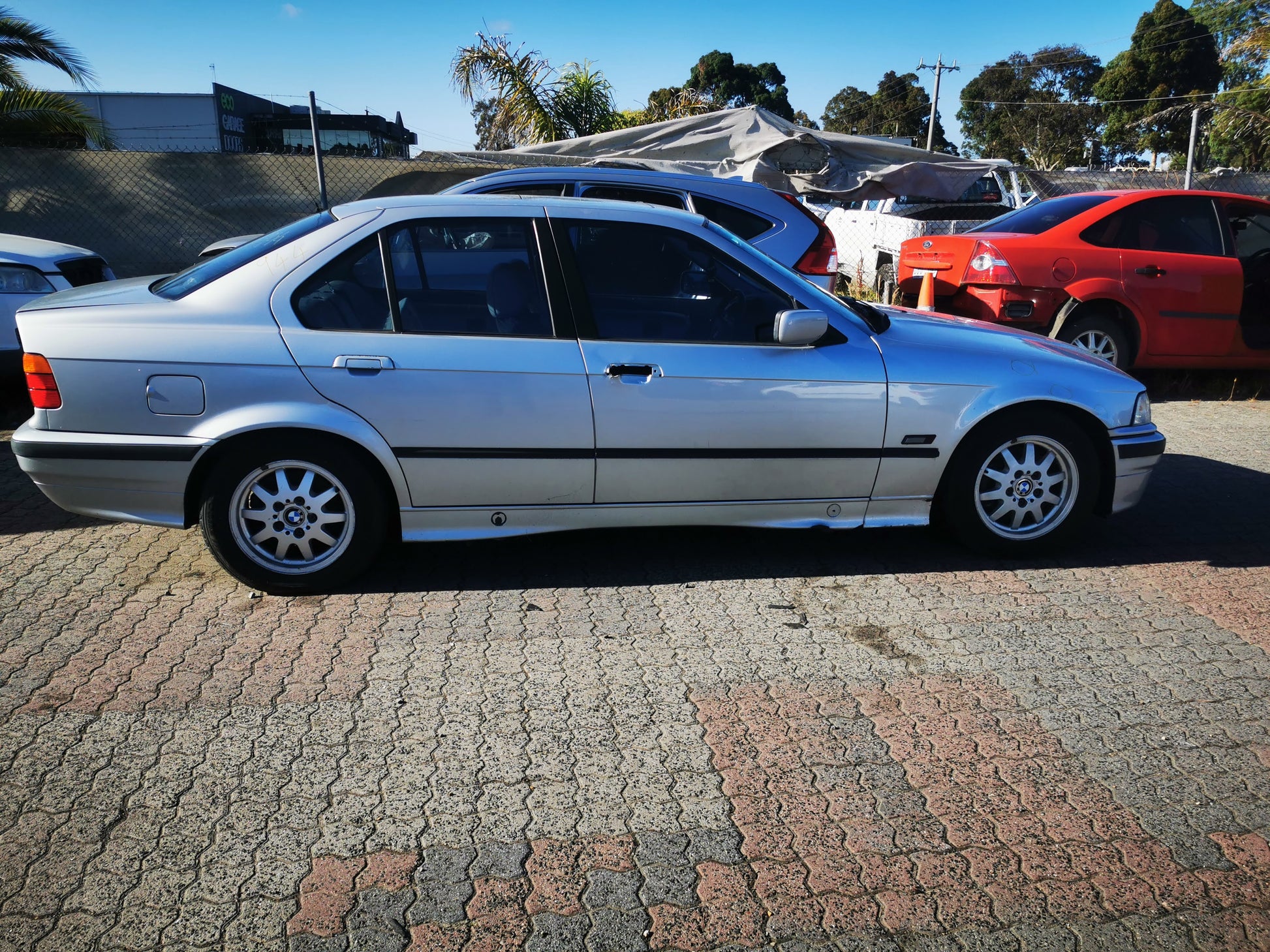 1994 BMW 3 SERIES +HEADLIGHT+ E36 CPE/SED (NON PIMPLE) 05/91-10/94 63121393343 LEFT HEADLAMP